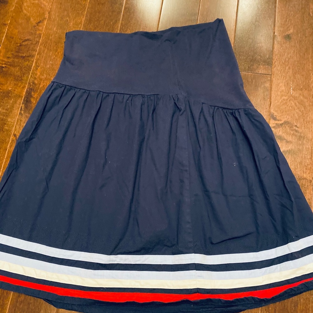 NWT Jojo Maman Bebe Nautical Maternity Skirt